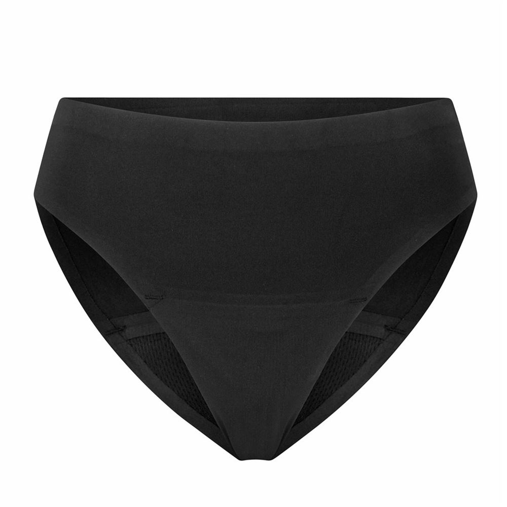 The Female Company Periodenslip Seamless L schwarz Box