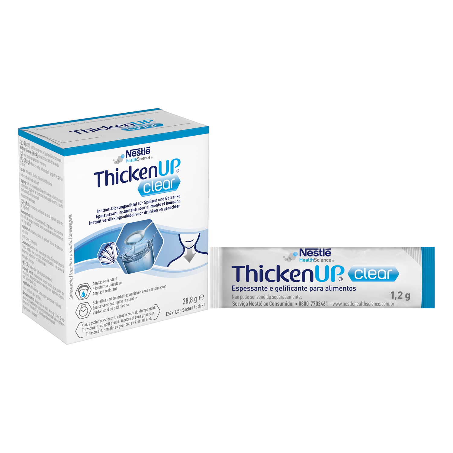 Thickenup Clear Pulver 24 Stick 1.2 G