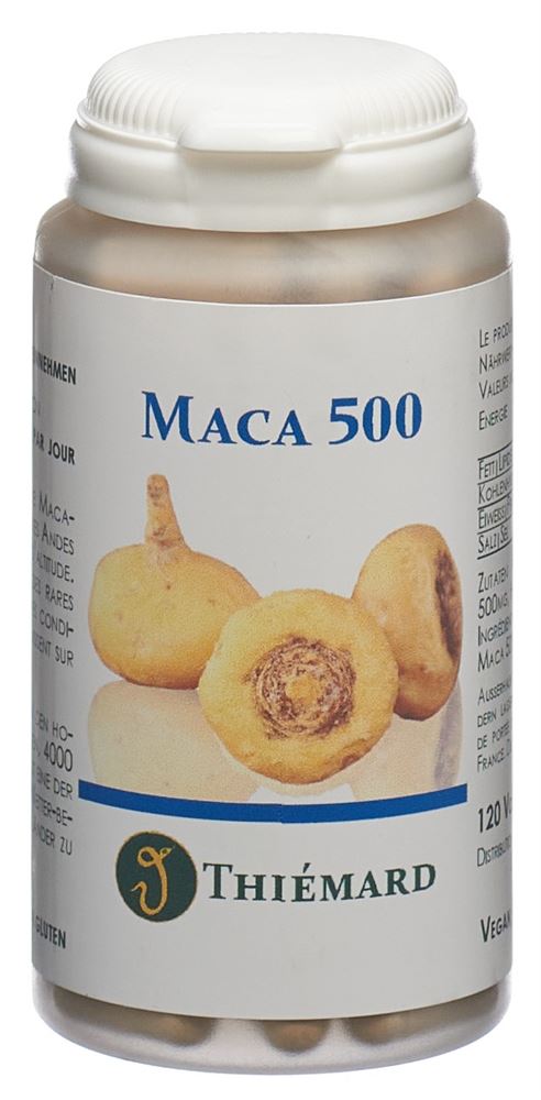 Thiémard Maca Kaps 500 mg 120 Stk