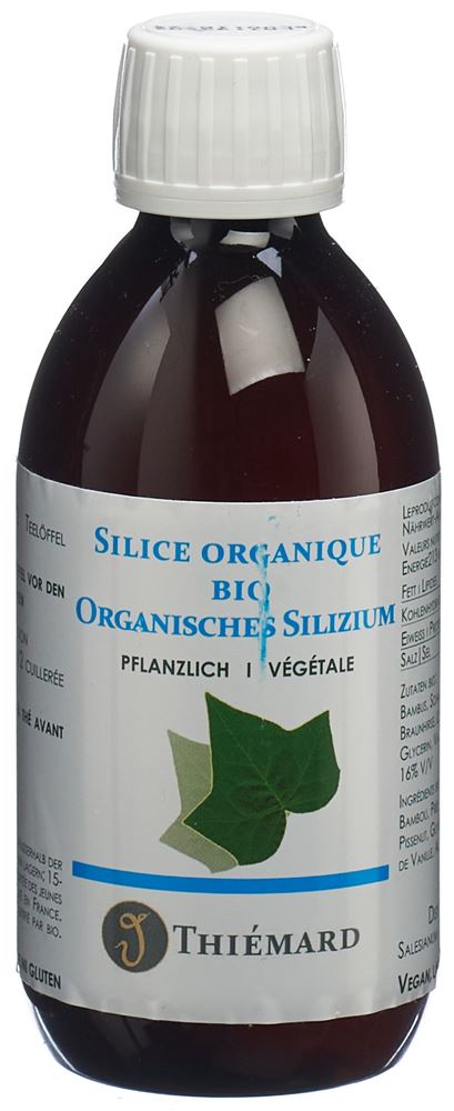 Thiémard Silicium organisch pflanzlich trinkbar Bio 250 ml