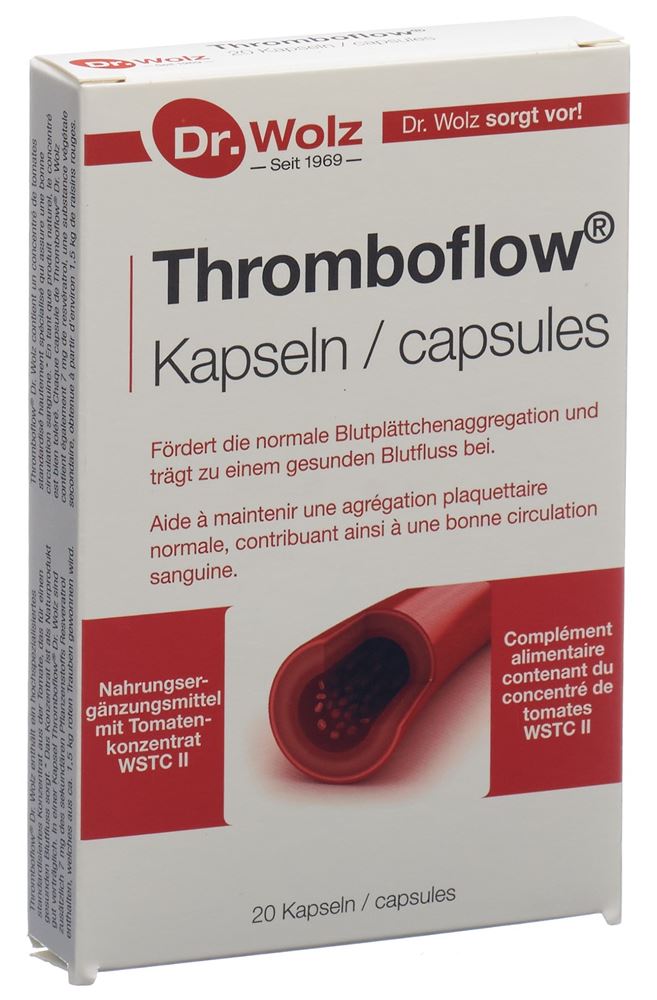 Thromboflow Dr. Wolz Kapseln 20 Stück