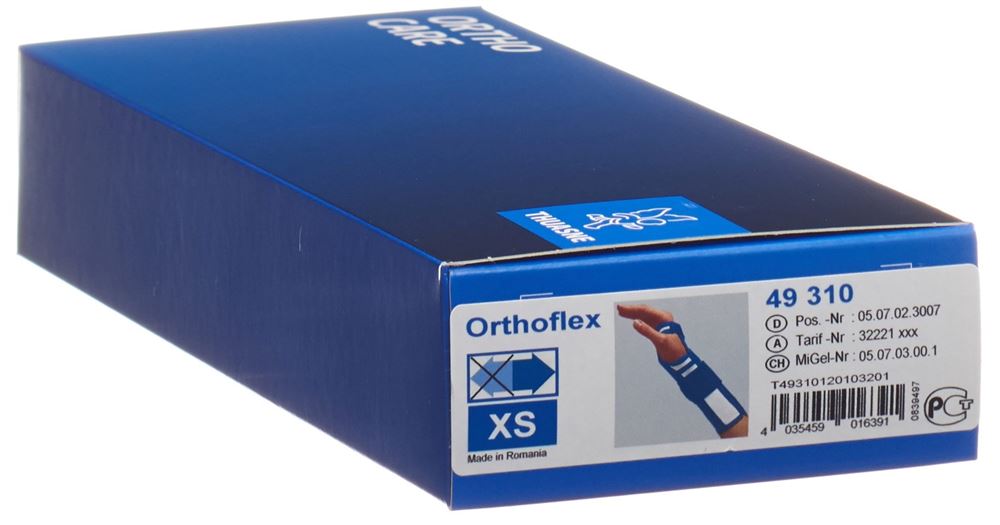 Thuasne Orthoflex Handgelenkband M 21cm rechts weiss