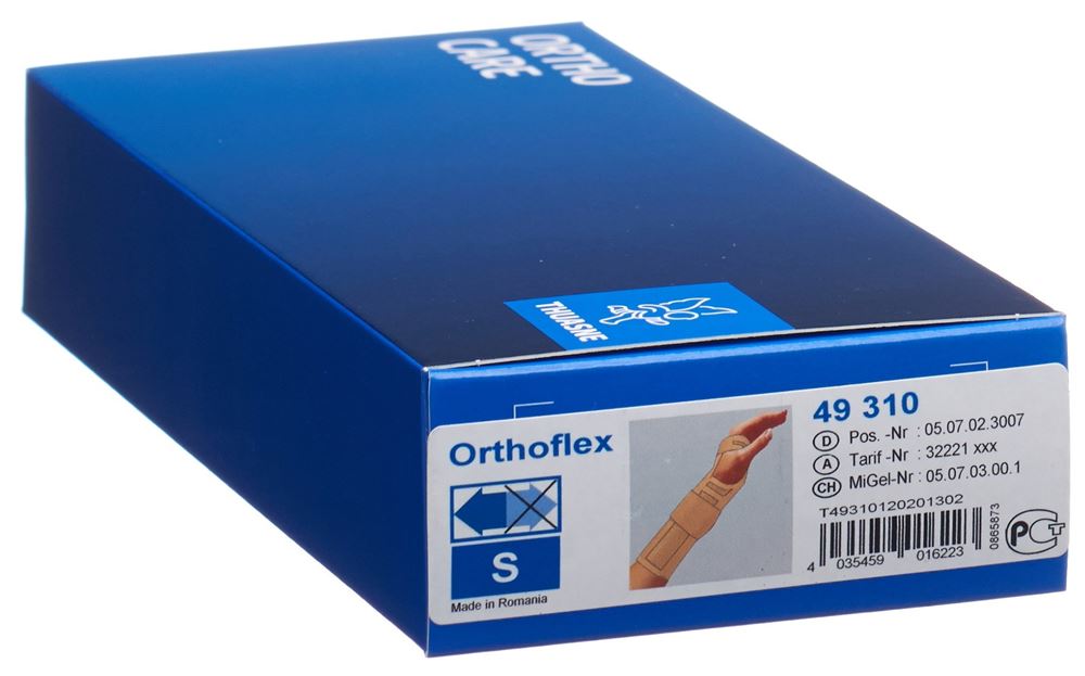 Thuasne Orthoflex Handgelenkband S 21cm links hautfarbig