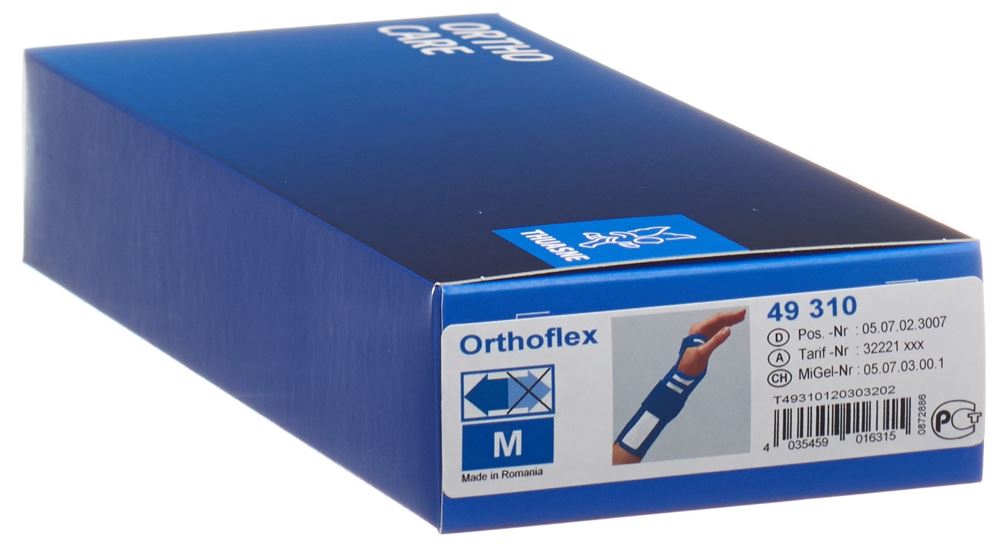Thuasne Orthoflex Handgelenkband S 21cm links weiss