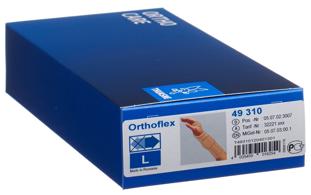 Thuasne Orthoflex Handgelenkband XS 21cm rechts hautfarbig
