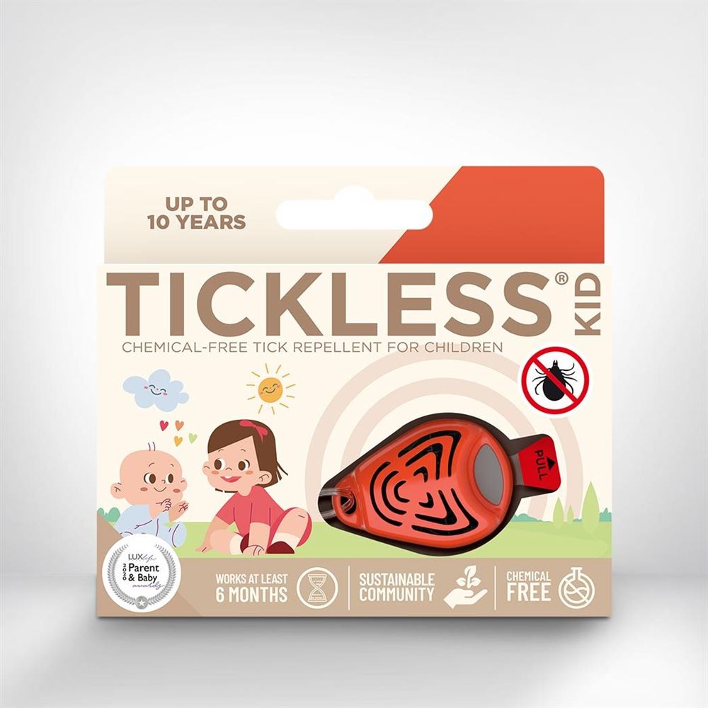 Tickless Kid Zeckenschutz orange