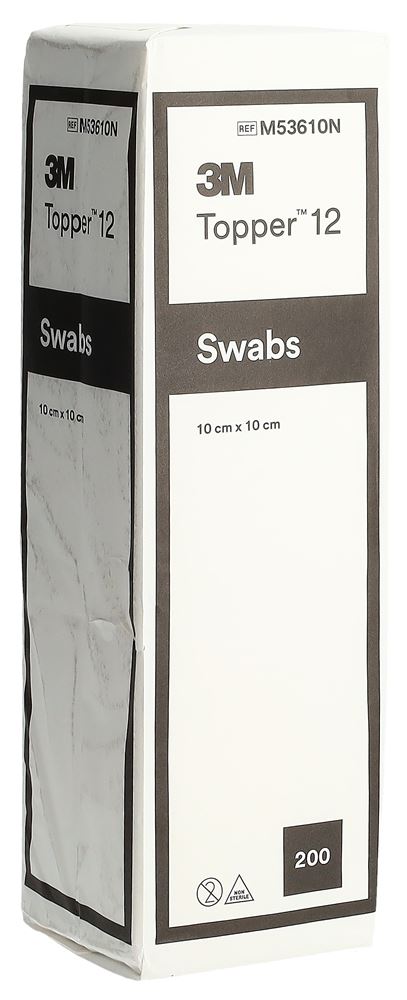 Topper 12 NW Kompressen 10x10cm unsteril 200 Stk