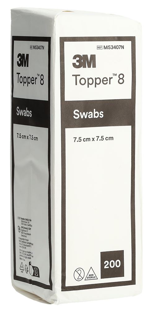 Topper 8 NW Kompressen 7.5x7.5cm unsteril 200 Stk