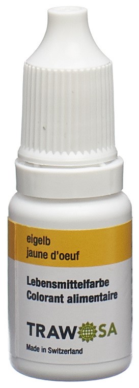 Trawosa Lebensmittelfarbstoff eigelb 10 ml