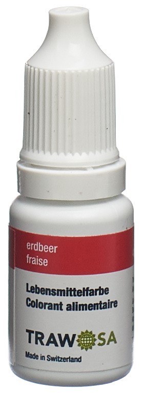 Trawosa Lebensmittelfarbstoff erdbeer 10 ml