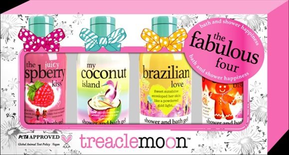 treaclemoon Giftset Mini Duschen The Fabulous Four 4 x 100 ml
