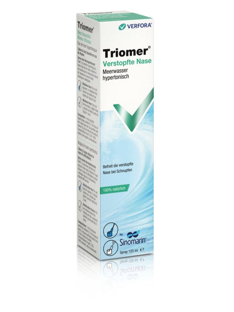Triomer Verstopfte Nase Spray Fl 125 ml