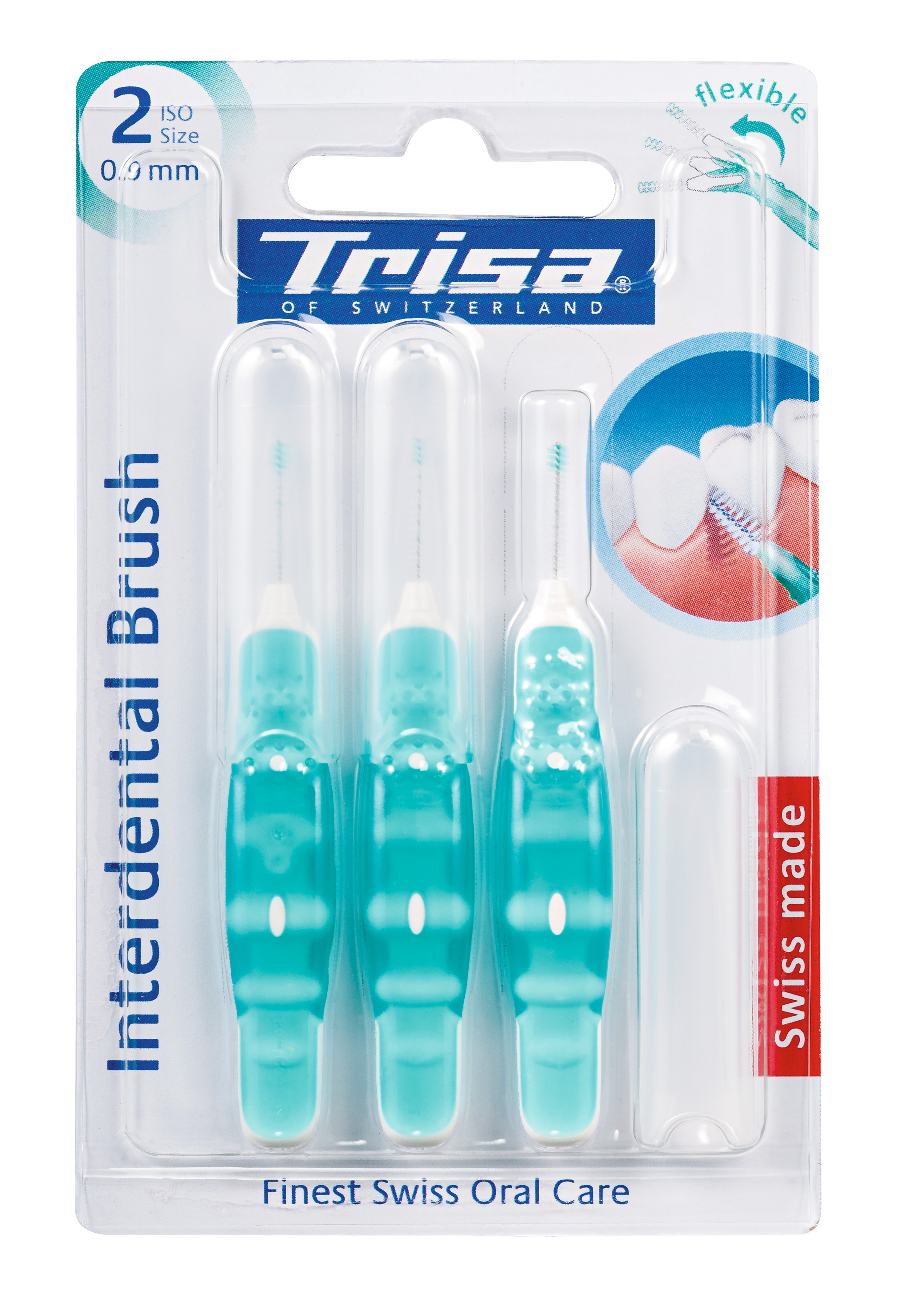 Trisa Interdental Brush ISO 2 0.9mm 3 Stk