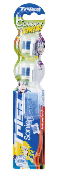 Trisa Sonicpower Ersatzset Junior Compact soft