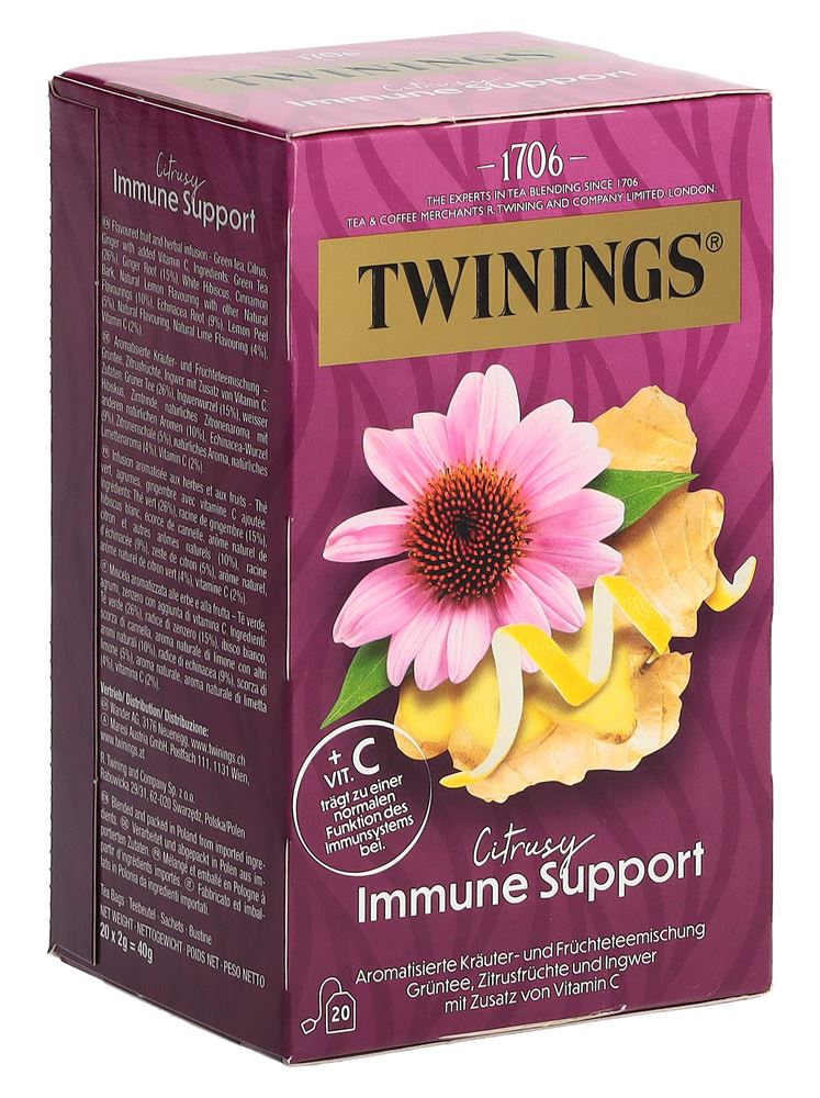 Twinings Immune Support 20 Btl 2 g