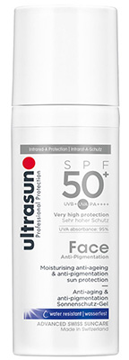 Ultrasun Face Anti-Pigmentation Spf50+ 50 ml