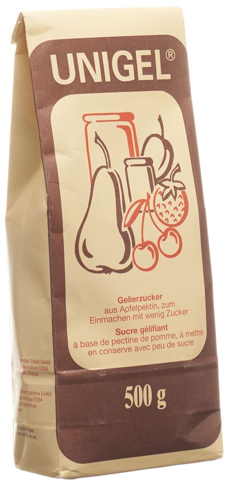 Unigel Gelierzucker Konventionell Beutel 500 G