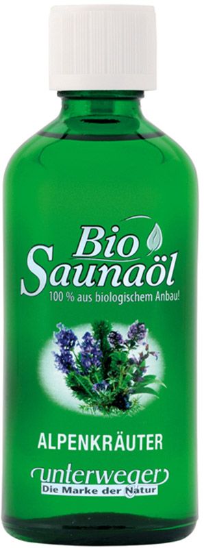 Unterweger Bio Saunaöl Alpenkräuter 100 ml