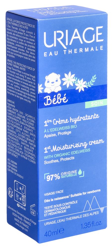 Uriage Bebe 1. Feuchtigkeitscreme Tb 40 ml