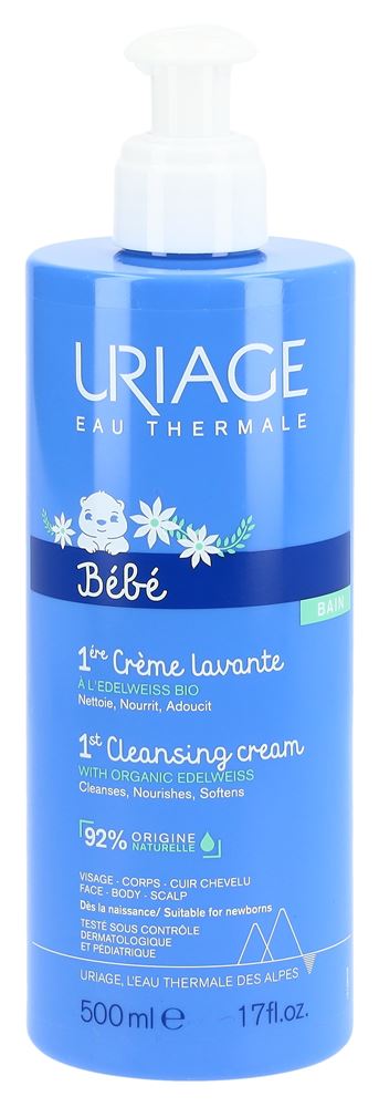 Uriage Bebe 1. Waschcreme Tb 500 ml