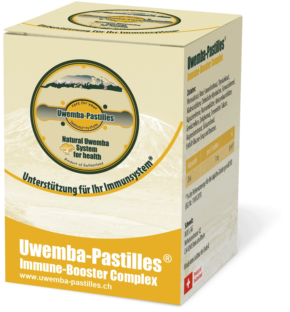 Uwemba-Pastilles Immune-Booster Complex 530 mg Ds 120 Stk