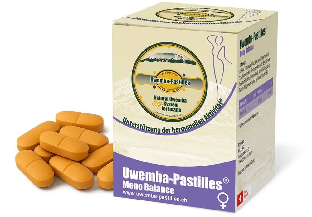 Uwemba-Pastilles Meno Balance Tabl 1000 mg Ds 70 Stk