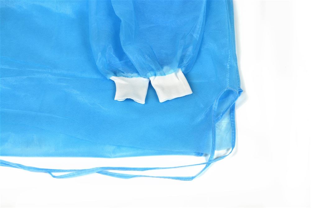 VaSano Isol Kittel Klettverschluss-Kragen Pp/Pe 10 Stk