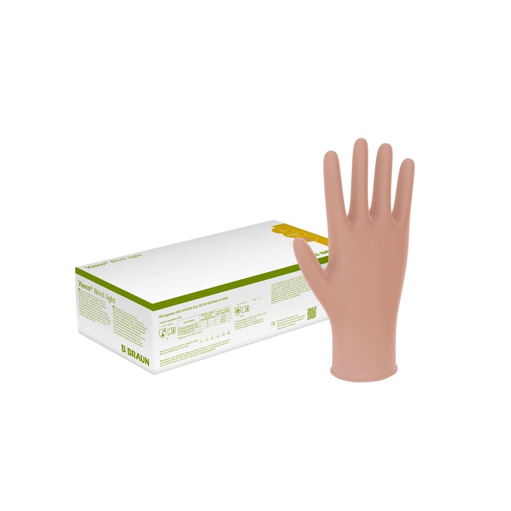Vasco Nitril Light Untersuchungs-Handschuhe XL latexfrei ungepudert 90 Stk