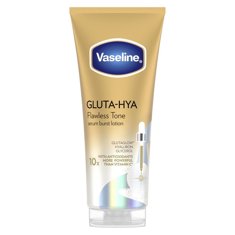 Vaseline Gluta Hya Body Serum Flawless Tone 200 ml
