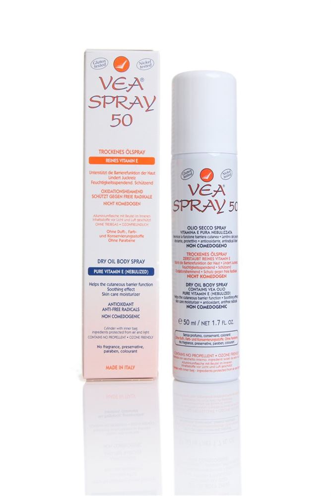 Vea Spray Trockenes Pflegeöl aus reinem Vitamin E 50 ml
