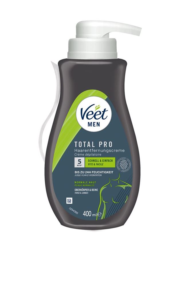 Veet for Men Haarentfernungs-Creme sensitive Disp 400 ml
