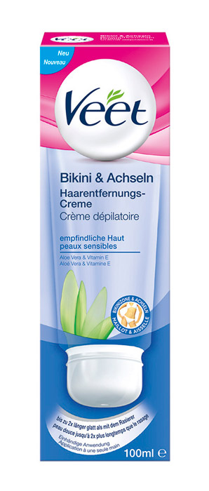 Veet Haarentfernungs Creme Bikini&Achseln 100 ml