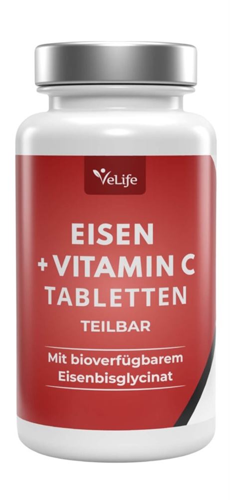 Velife Eisen + Vitamin C Tabl teilbar Ds 120 Stk