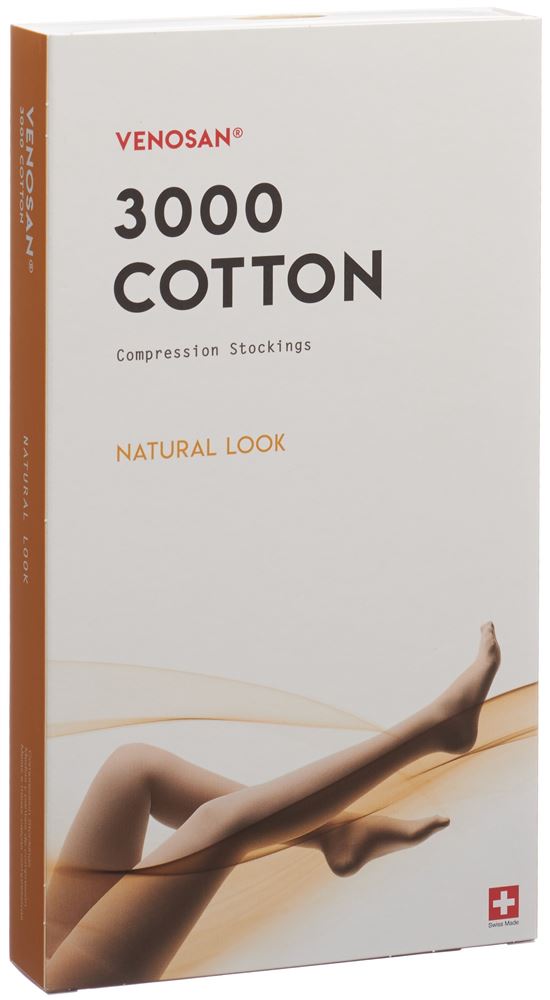 Venosan 3002 A-D Kkl2 L lang offen beige 1 Paar
