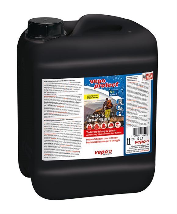 Vepoprotect Einwaschimprägnierer Kanister 5000 ml