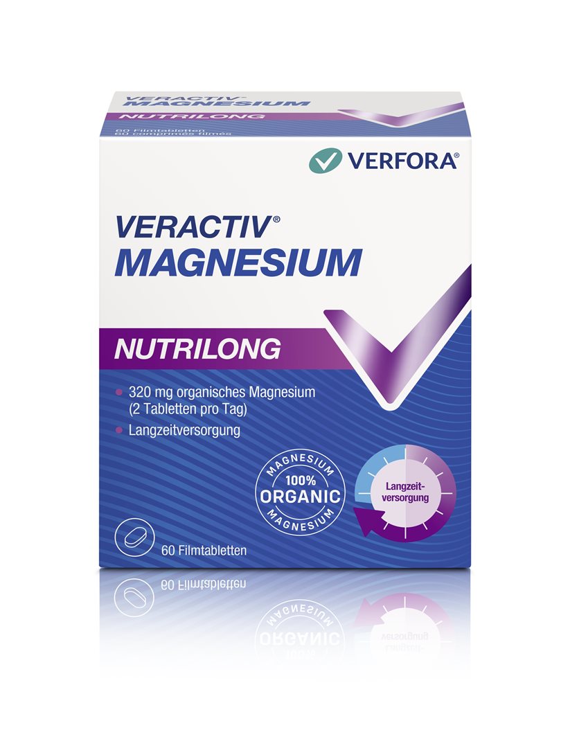 Veractiv Magnesium Nutrilong Tabl 60 Stk