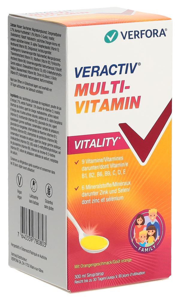 Veractiv Multivitamin Sirup Fl 300 ml