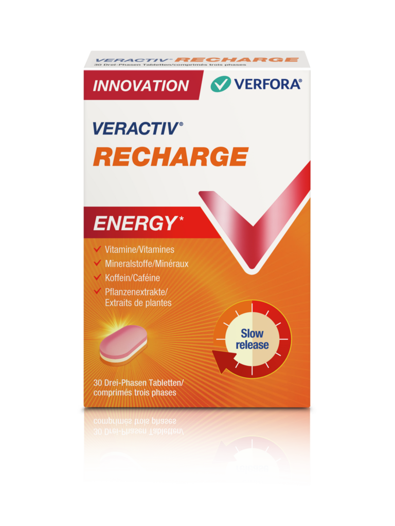 Veractiv Recharge Drei-Phasen-Tabletten 30 Stk