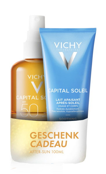 Vichy Capital Soleil Eau bronz Lsf50 + AS 100ml gratis 2023 Tb 200 ml