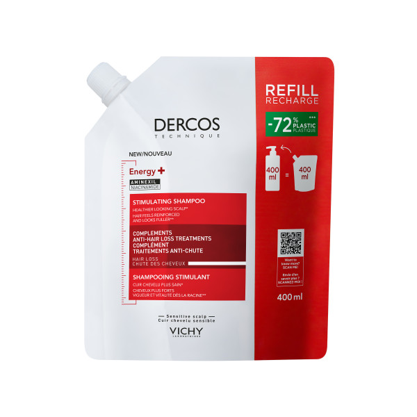 Vichy Dercos Anti-Haarverlust Shampoo Energy+ Nachfüllpack 400 ml