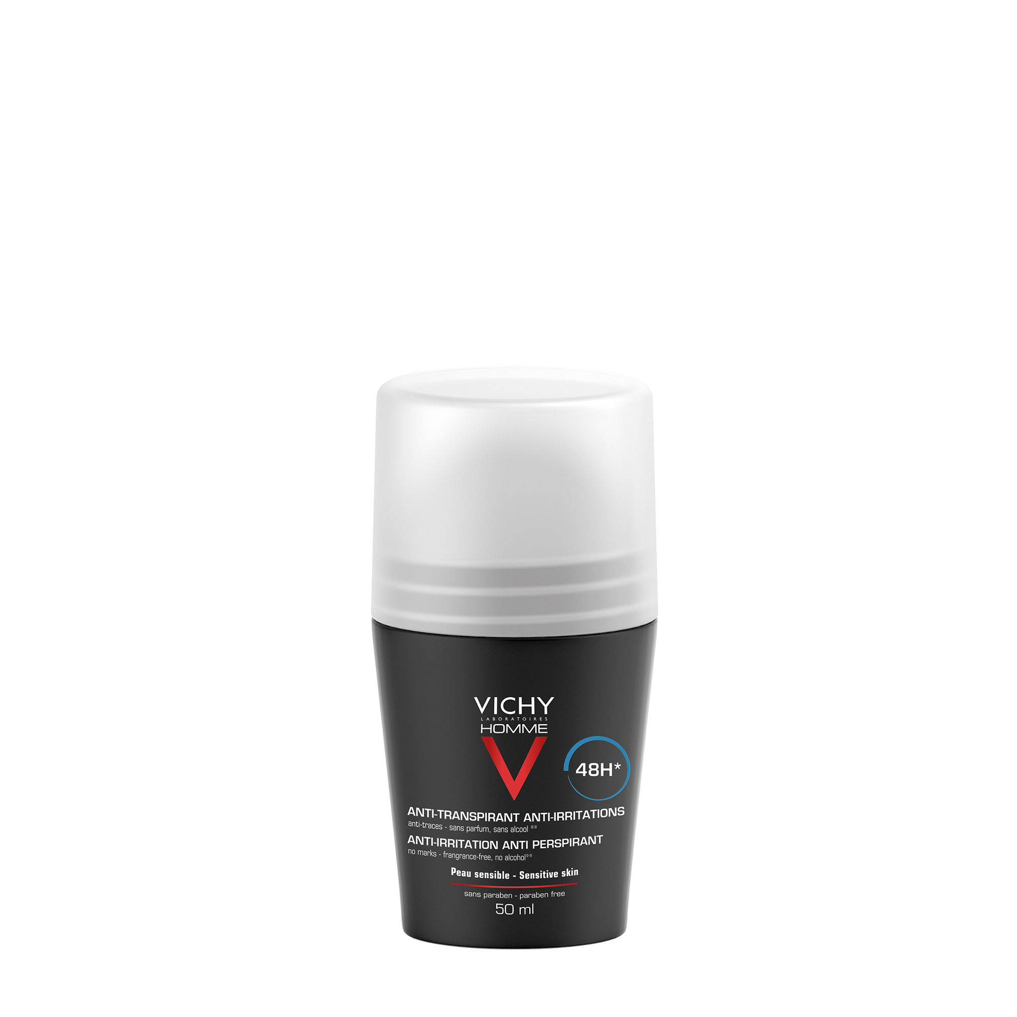Vichy Homme Deo 48H empfindliche Haut Roll-on 50 ml