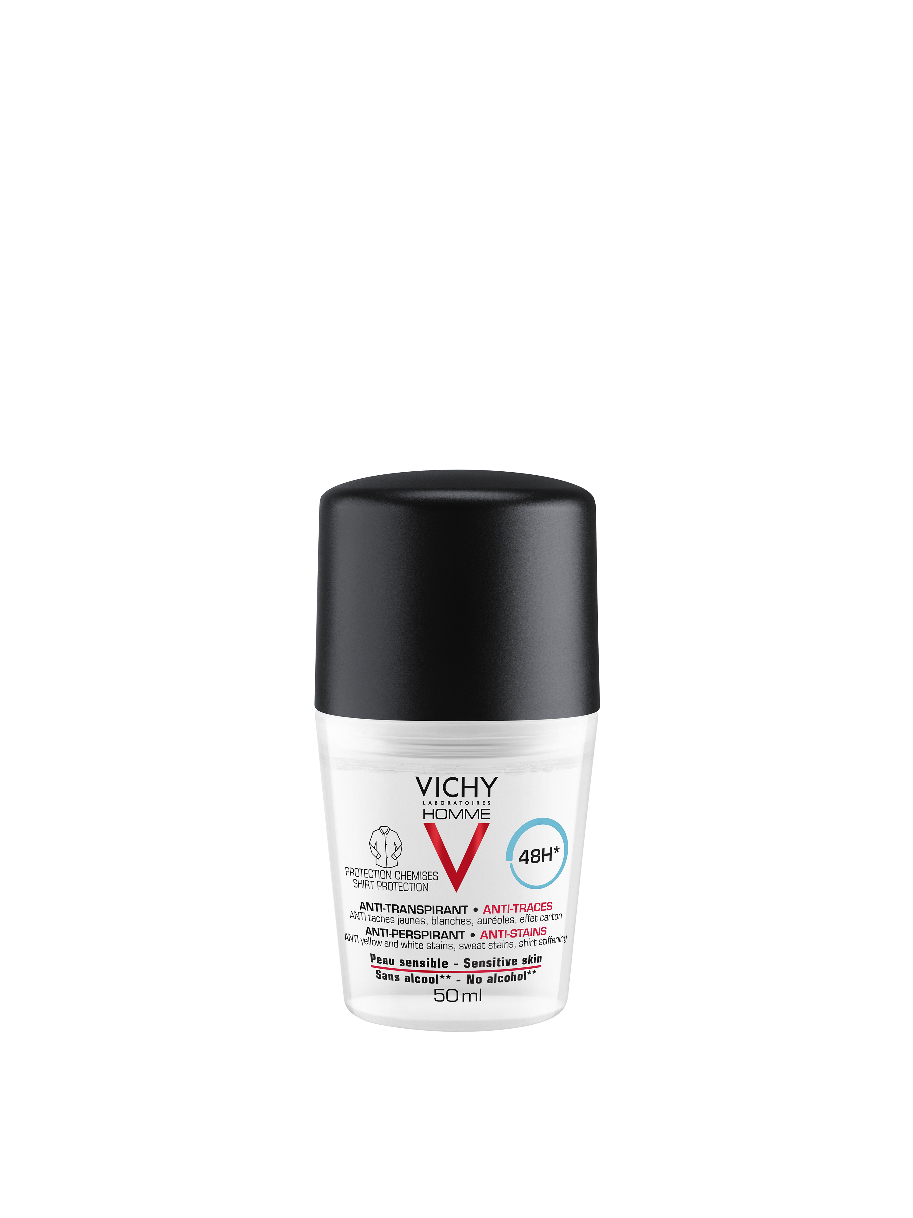 Vichy Homme Deo Anti-Flecken 48h Roll-on 50 ml