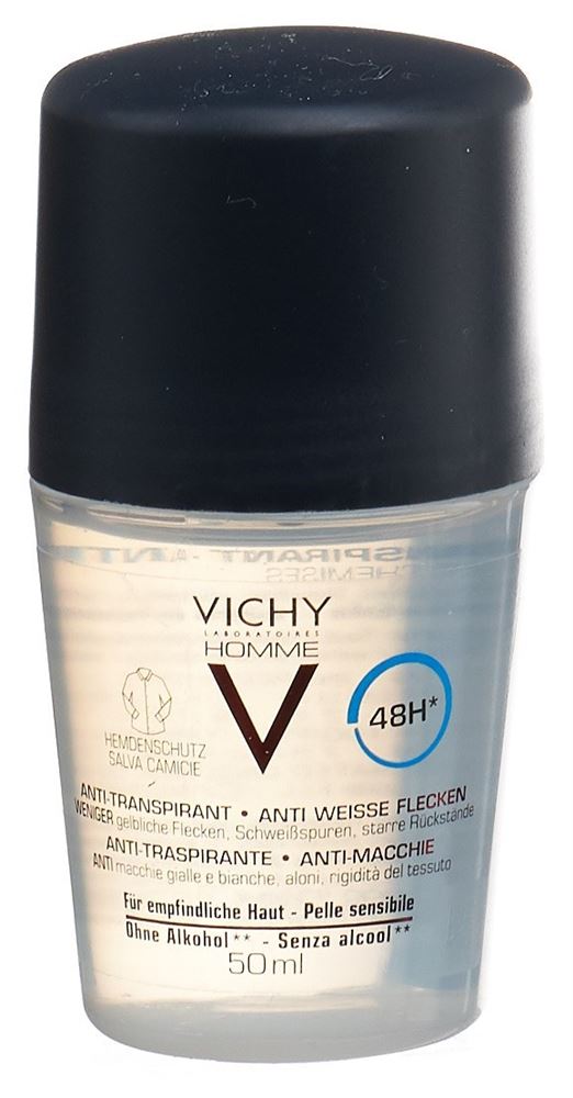 Vichy Homme Deo Anti-Flecken 48h Roll-on 50 ml
