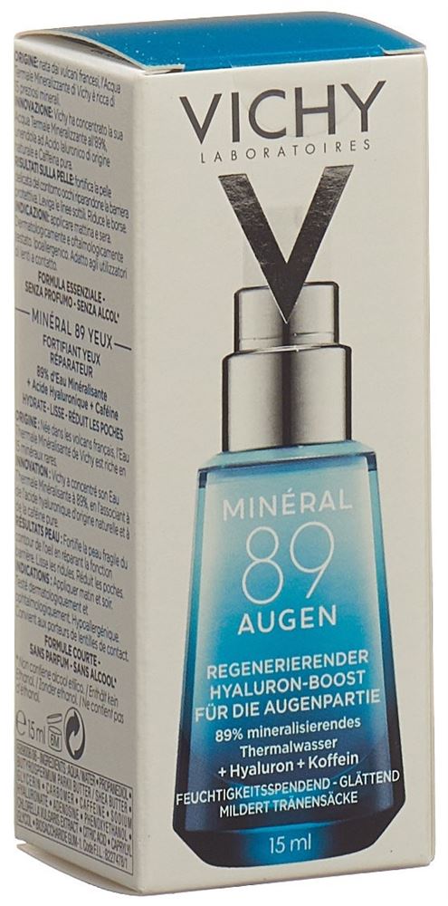 Vichy Minéral 89 Augenpflege Fl 15 ml
