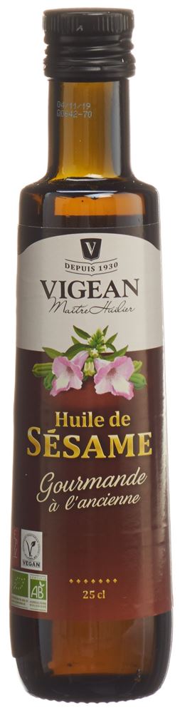Vigean Huile de Sésame Grille 250 ml