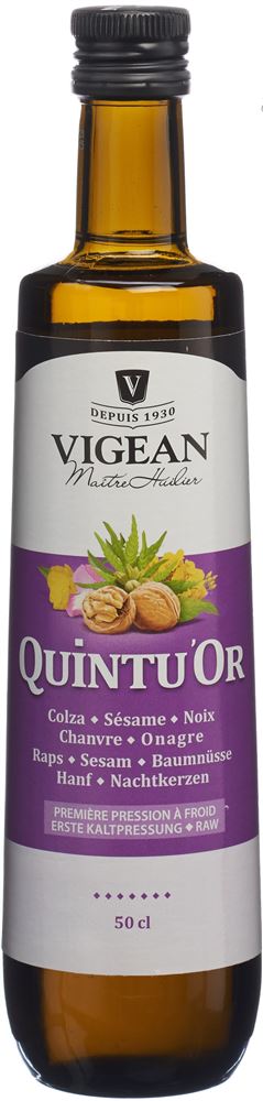 Vigean Huile Quintuor 500 ml