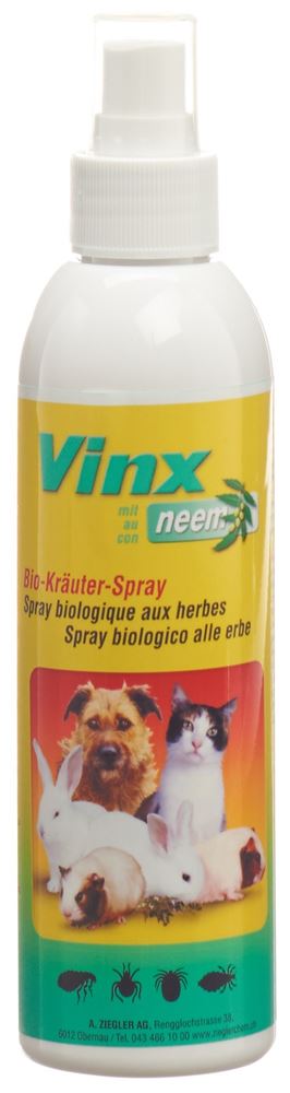Vinx Kräuter-Pumpspray mit Neem 200 ml