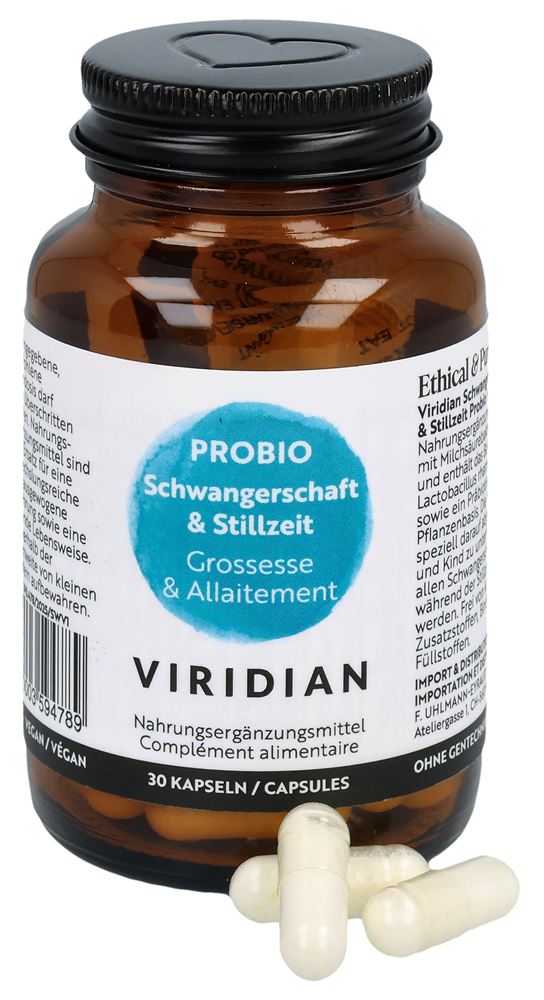 Viridian Schwangerschaft & Stillzeit Probio Kaps Ds 30 Stk