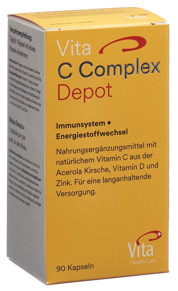 Vita C Complex Depot Kapseln 90 Stück