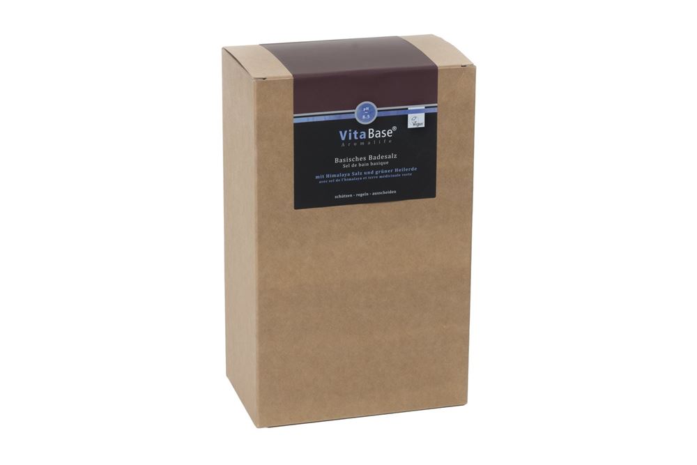 Vitabase Basisches Badesalz Beutel 1000 G